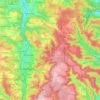 Michelstadt topographic map, elevation, terrain