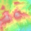 Revest-Saint-Martin topographic map, elevation, terrain
