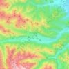 Demonte topographic map, elevation, terrain