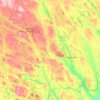 Bjurholms kommun topographic map, elevation, terrain
