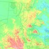 Cooktown topographic map, elevation, terrain