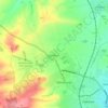 Langham topographic map, elevation, terrain