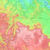 Meander Valley topographic map, elevation, terrain