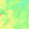 Berry topographic map, elevation, terrain