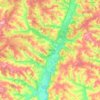 Малопургинский район topographic map, elevation, terrain