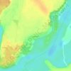 Новосёлки topographic map, elevation, terrain
