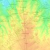 Partido de Almirante Brown topographic map, elevation, terrain