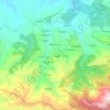 Bounouh topographic map, elevation, terrain