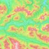 Admont topographic map, elevation, terrain