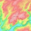Andrimont topographic map, elevation, terrain