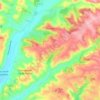 Dondas topographic map, elevation, terrain