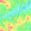 Bunsbeek topographic map, elevation, terrain