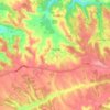 Fargues topographic map, elevation, terrain