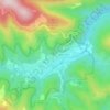 Castell d'Oix topographic map, elevation, terrain