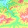 Zerdaza topographic map, elevation, terrain
