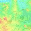 Ngong topographic map, elevation, terrain