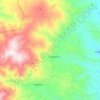 Sermenin topographic map, elevation, terrain
