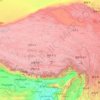 西藏自治区 topographic map, elevation, terrain