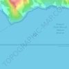 Arch Rock topographic map, elevation, terrain