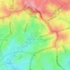 Dundas Valley topographic map, elevation, terrain