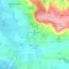Beuvron-en-Auge topographic map, elevation, terrain