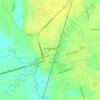 Kingstree topographic map, elevation, terrain