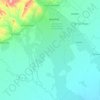 Parroquia Alto Barinas topographic map, elevation, terrain