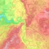 88364 topographic map, elevation, terrain