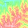 Vicentina topographic map, elevation, terrain
