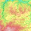 Bourseigne-Vieille topographic map, elevation, terrain