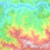 Gajuri topographic map, elevation, terrain