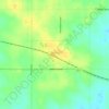 Cleghorn topographic map, elevation, terrain