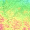 Волынская область topographic map, elevation, terrain