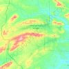 Hot Springs Village topographic map, elevation, terrain