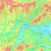 Didao District topographic map, elevation, terrain