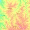 Nketoana Local Municipality topographic map, elevation, terrain