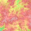 6850 topographic map, elevation, terrain