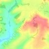 Goadby topographic map, elevation, terrain