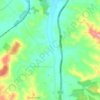 Sunday Creek topographic map, elevation, terrain