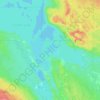 Candle Lake topographic map, elevation, terrain