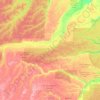 Itamarati topographic map, elevation, terrain
