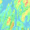 Bath topographic map, elevation, terrain