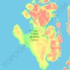 Prince of Wales Island topographic map, elevation, terrain