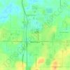 New Prague topographic map, elevation, terrain