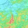 青阳县 topographic map, elevation, terrain