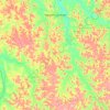 Vargem Grande topographic map, elevation, terrain