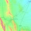 Sabinas Hidalgo topographic map, elevation, terrain