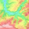 Atteln topographic map, elevation, terrain