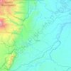 Loreto topographic map, elevation, terrain