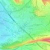 Lac de La Tuilière topographic map, elevation, terrain